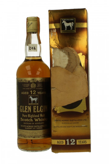 GLEN ELGIN 12yo Bot. 70/80's 75cl 43% OB  - White Horse Distillers