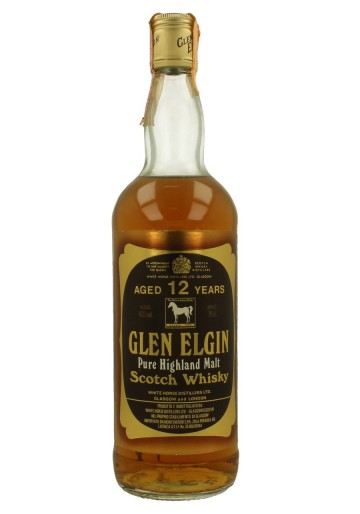 GLEN ELGIN 12yo Bot.80's 75cl 43% OB