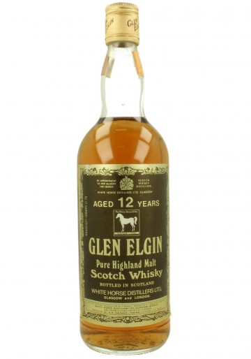 GLEN ELGIN 12yo Bot.80's 75cl 43% OB - White Horse Distillers