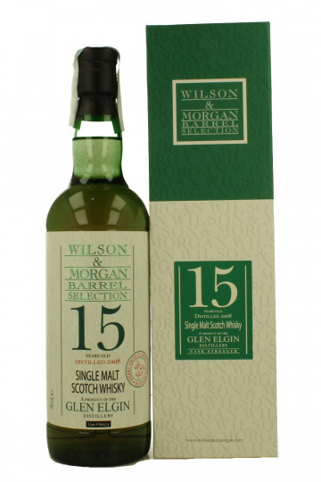 GLEN ELGIN 15 years old 2008 2023 70cl 54.2% - Wilson & morgan