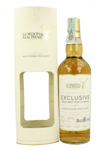 GLEN ELGIN 2003 2016  70cl  50% Gordon MacPhail  - for Bar Metrò