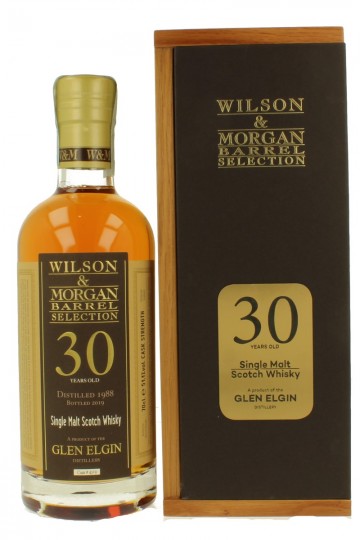 GLEN ELGIN 30yo 1988 2019 70cl 51.1% Wilson & Morgan Single Cask #4319-GOLD MEDAL MWF 2019