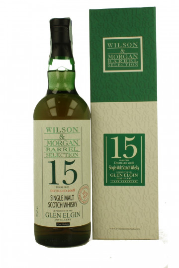 GLEN ELGIN Speyside Scotch Whisky 15 years old 2008 2023 70cl 55.4% - Wilson & morgan