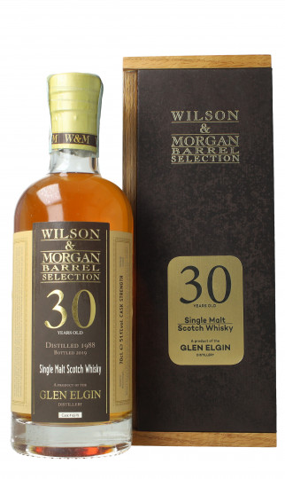 GLEN ELGIN Speyside Scotch Whisky 30yo 1988 2019 70cl 51.1% Wilson & Morgan Single Cask #4319-GOLD MEDAL MWF 2019