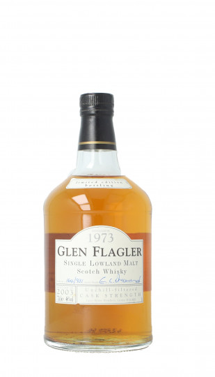 GLEN FLAGLER Lowland Scotch whisky 1973 2003 70cl 46% Inver House