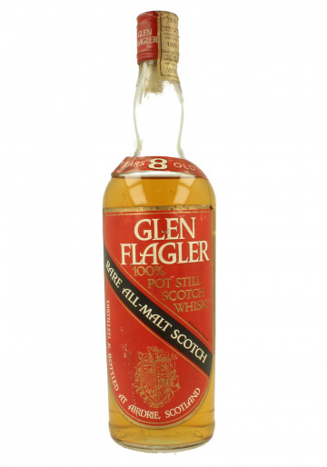 GLEN FLAGLER Lowland Scotch whisky 8yo Bot.70's 43% OB