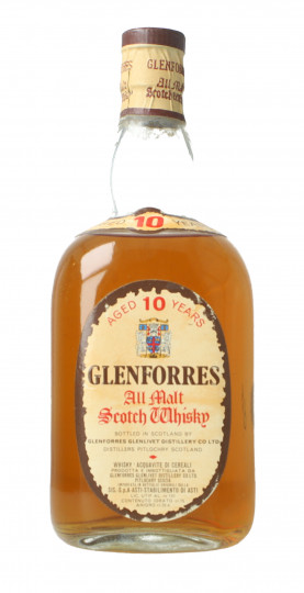 Glen Forres  All Malt  Scotch  Whisky 10 Years Old - Bot.70-80's 75cl 40%