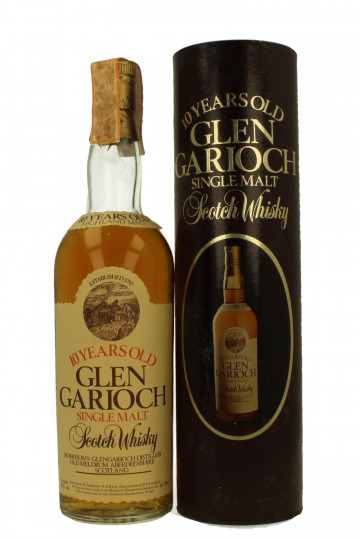 GLEN GARIOCH 10 Years Old - Bot.70-80's 75cl 43% OB great price for a great whisky