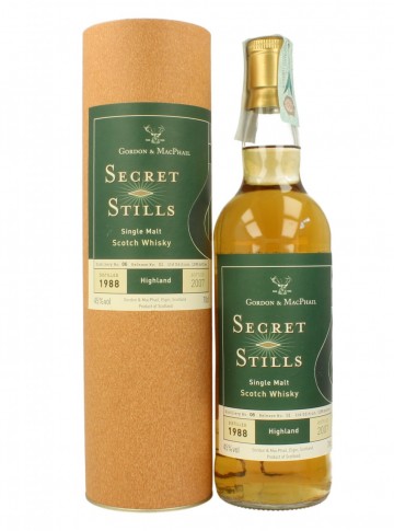 GLEN GARIOCH 1988 2007 45% Gordon MacPhail  - Secret Stills 6.1