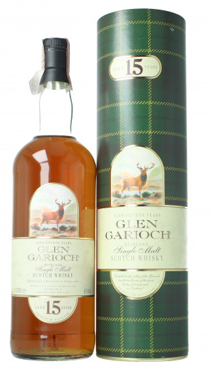 GLEN GARIOCH Highland Malt Scotch Whisky 15 year old - Bot. in The 80's 1 litre 43% OB  -