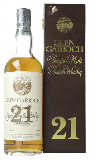 GLEN GARIOCH Highland Malt Scotch Whisky 21 Year Old 1965 75cl 57.8% Ob