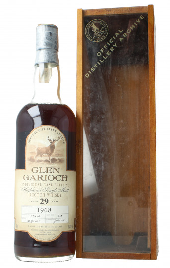 Glen Garioch Highland  Scotch Whisky 29 Year old 1968 70cl 54.4% cask 614