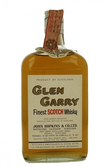GLEN GARRY Oban Distillery 12yo Bot in The 80's 75cl 40% Finest  Scotch Whisky