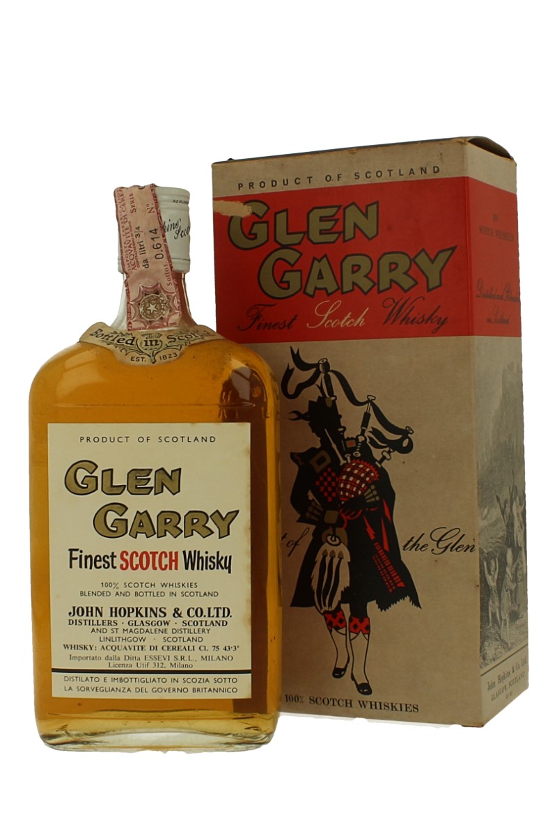 GLEN GARRY ST Magdalene Distillery - Bot.70's 75cl 43.3% John