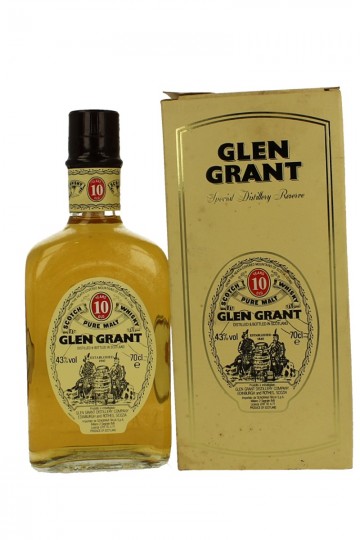 GLEN GRANT 10 years old 70cl 40% SQUARE
