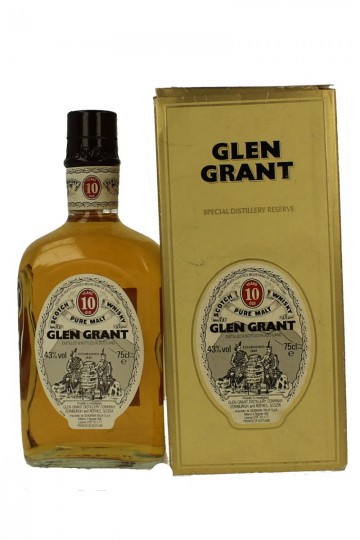 GLEN GRANT 10 years old 75cl 43% SQUARE