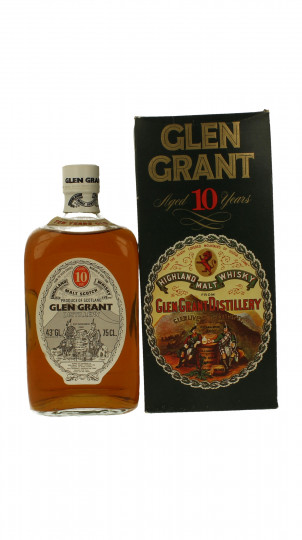 GLEN GRANT 10 Years Old Bot 60/70's 75cl 43% SQUARE