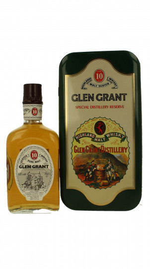 GLEN GRANT 10 years old Bot 80's 75cl 43% SQUARE