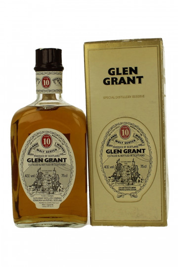 GLEN GRANT 10 Years Old Bot.late 80's 75cl 43% OB