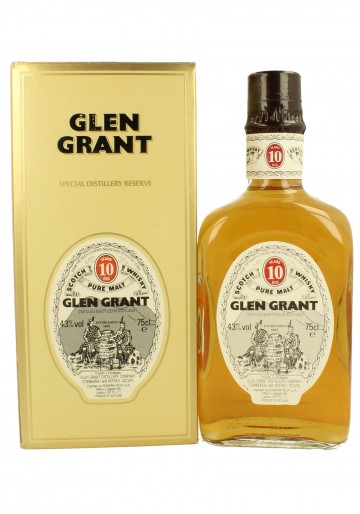 GLEN GRANT 10yo Bot.late 80's 75cl   43% OB