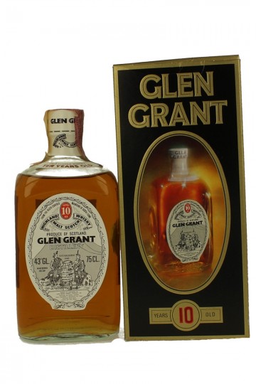 GLEN GRANT 10yo Dist. in the 50's Bot.60/70'S 75 CL 43%