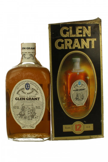 GLEN GRANT 12 Years Old - Bot.70's 75cl 43% OB  -