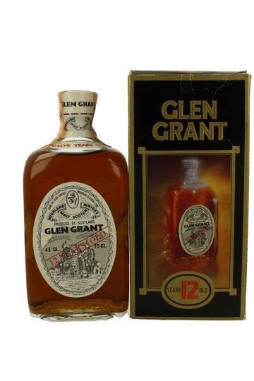 GLEN GRANT 12yo - Bot.70's 75cl 43% OB Bottle propriety of private collector for sale