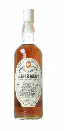 GLEN GRANT 15 Years Old - Bot.70's-80's 75cl 40% Gordon MacPhail  -