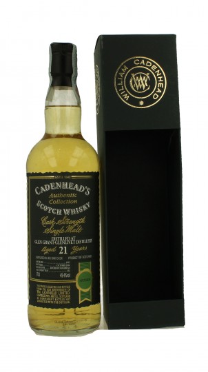 GLEN GRANT 21 years old 1993 2014 70cl 49.4% Cadenhead's - Authentic Collection