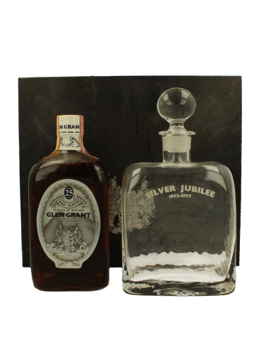 GLEN GRANT 25yo 1952 1977 75cl 43% SILVER JUBILEE