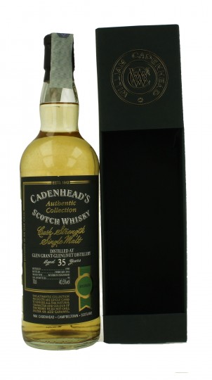 GLEN GRANT 35 Years Old 1980 2016 70cl 40.5% Cadenhead's - Authentic Collection