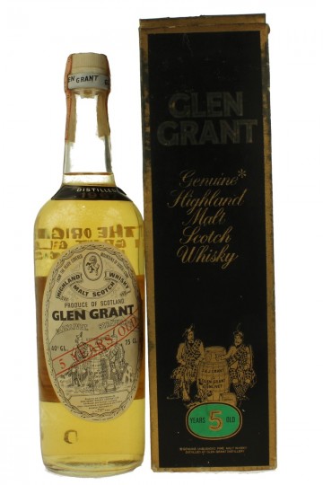 GLEN GRANT 5 years old 1967 - Bot.70's 75cl 40% OB