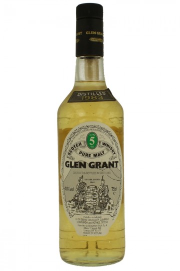 GLEN GRANT 5 years old 1983 75cl 40%