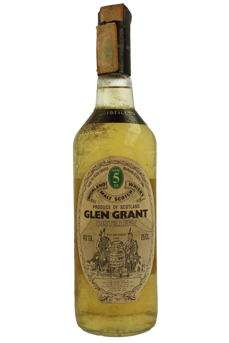 GLEN GRANT 5yo 1969 75cl 40% - Products - Whisky Antique, Whisky