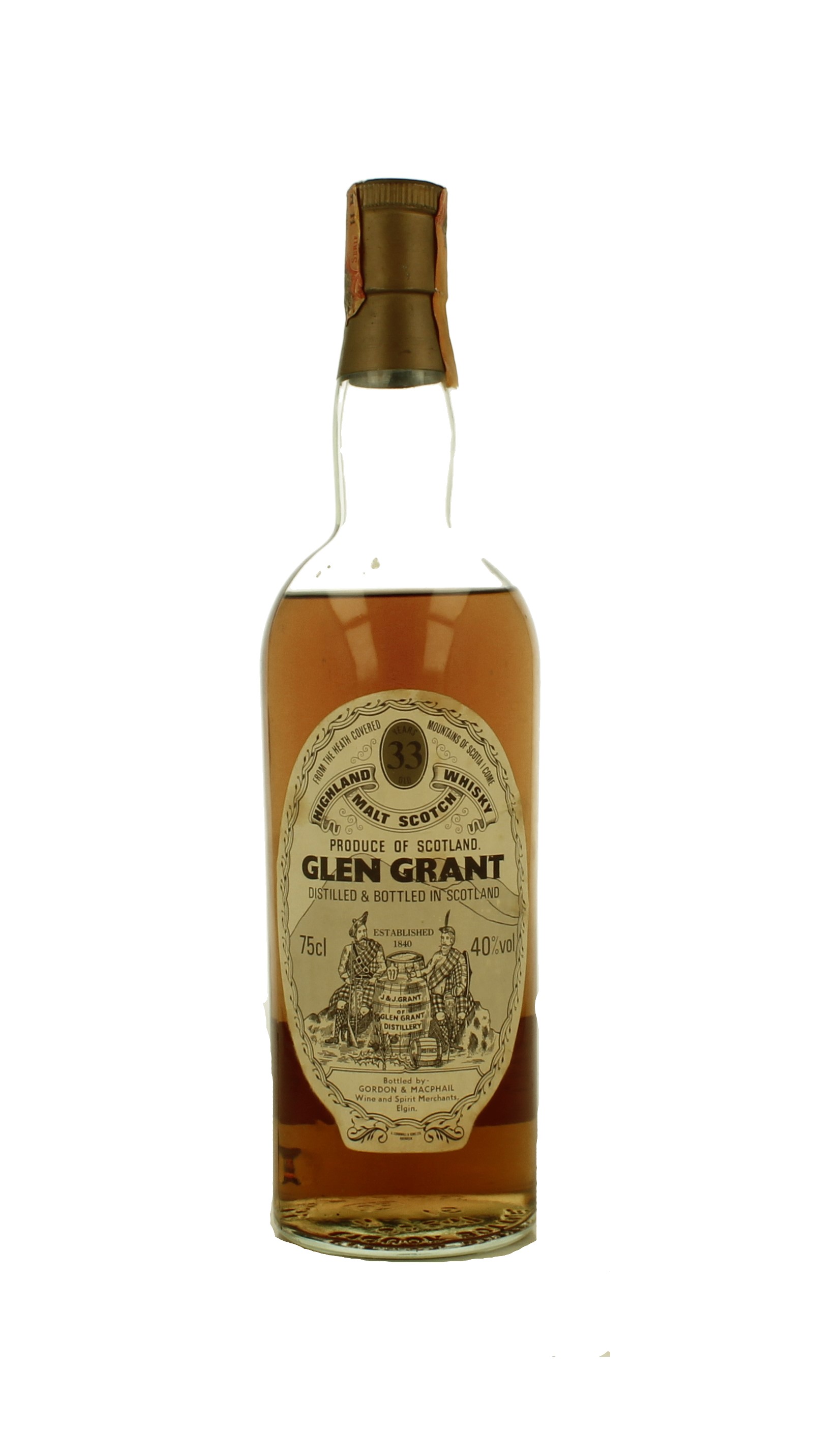 Glen Grant - Bot. in The 70's 75cl 40% Gordon MacPhail - - Products ...