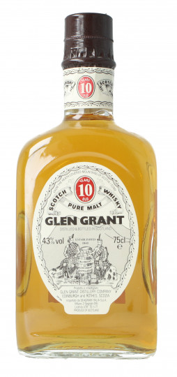 Glen Grant Speyside  Scotch Whisky 10 years old - Bot.80's 75cl 43% OB
