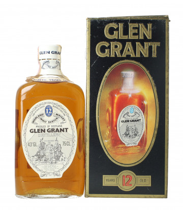 Glen Grant Speyside  Scotch Whisky 12 year old - Bot.70's-80's 75cl 43% OB-