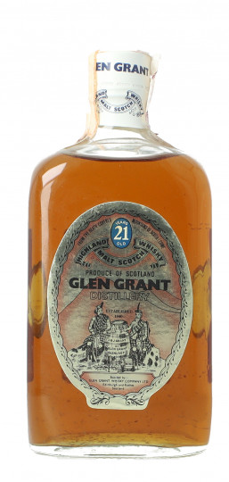 Glen Grant Speyside  Scotch Whisky 21 year old - Bot.70's-80's 75cl 43% OB-