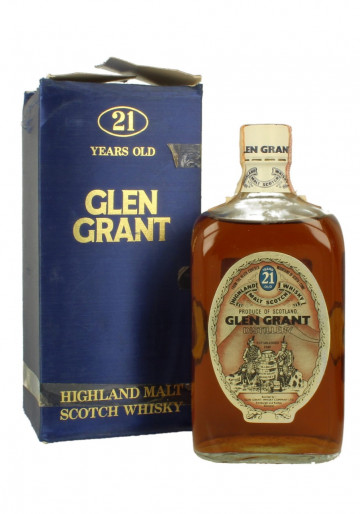 Glen Grant Speyside  Scotch Whisky 21yo Bot.70's 43% OB