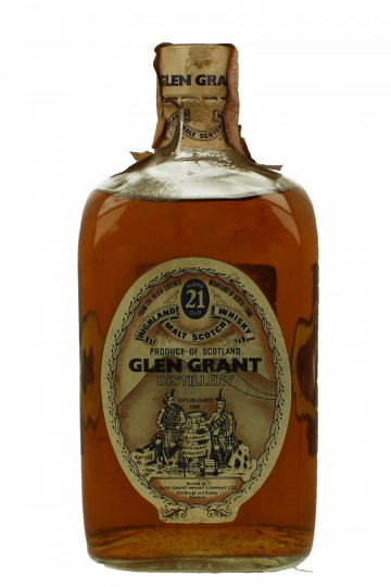 Glen Grant Speyside  Scotch Whisky 21yo Dist. in the 50's Bot.70's 75cl 40% OB