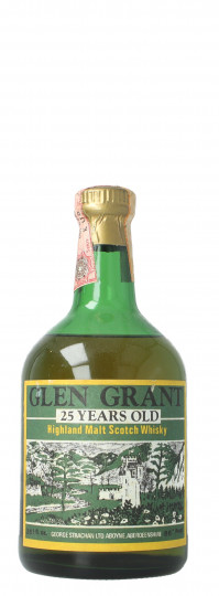 Glen Grant Speyside  Scotch Whisky 25 year old - Bot.60's or 70's 75cl 86 Proof George Strachan