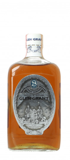 Glen Grant Speyside  Scotch Whisky 25 year old - Bot.70's-80's 75cl 43% OB-