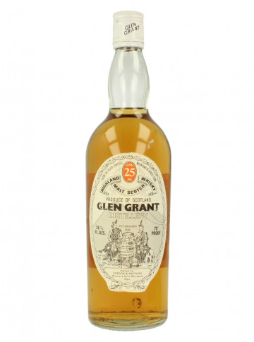 Glen Grant Speyside  Scotch Whisky 25yo Bot.70's 26-2/3 Fl.Ozs 70°proof Gordon MacPhail