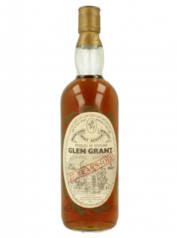 Glen Grant Speyside  Scotch Whisky 27yo Bot.70's 26-2/3 Fl.Ozs 70°proof Gordon MacPhail  - Thristle bottle