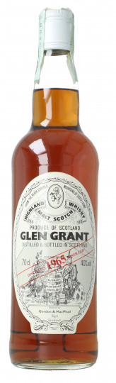 Glen Grant Speyside  Scotch Whisky 31 year old 1965 1 70cl 40% Gordon MacPhail
