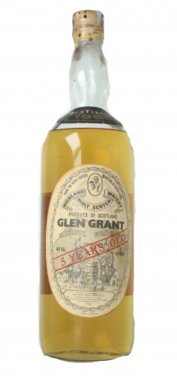 Glen Grant  Speyside Scotch Whisky 5 Year oLd 1965 2  liter 40% OB- very very rare