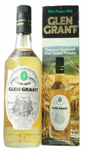 Glen Grant Speyside  Scotch Whisky 5 YEAR OLD 1982 75cl 40% OB