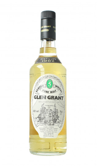Glen Grant Speyside  Scotch Whisky 5 year old 1982 75cl 40% OB-