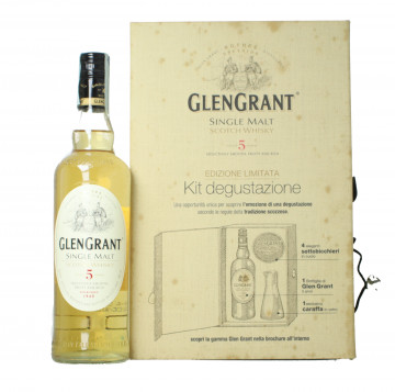 Glen Grant Speyside  Scotch Whisky 5 year old 70cl 40% OB-  with tasting kit