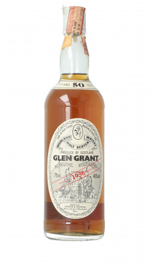 Glen Grant Speyside  Scotch Whisky 50 Years Old 1936 75cl 40% Gordon MacPhail  -